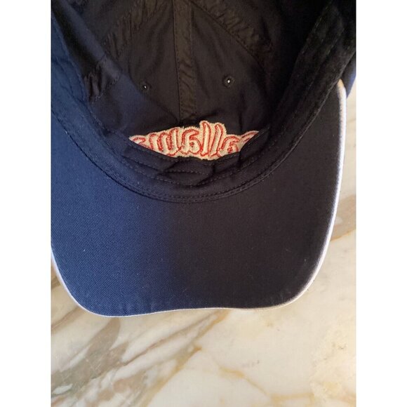 Callaway Navy Blue Adjustable Golf Cap With Embroidered Logo & American Flag Det - Picture 9 of 9